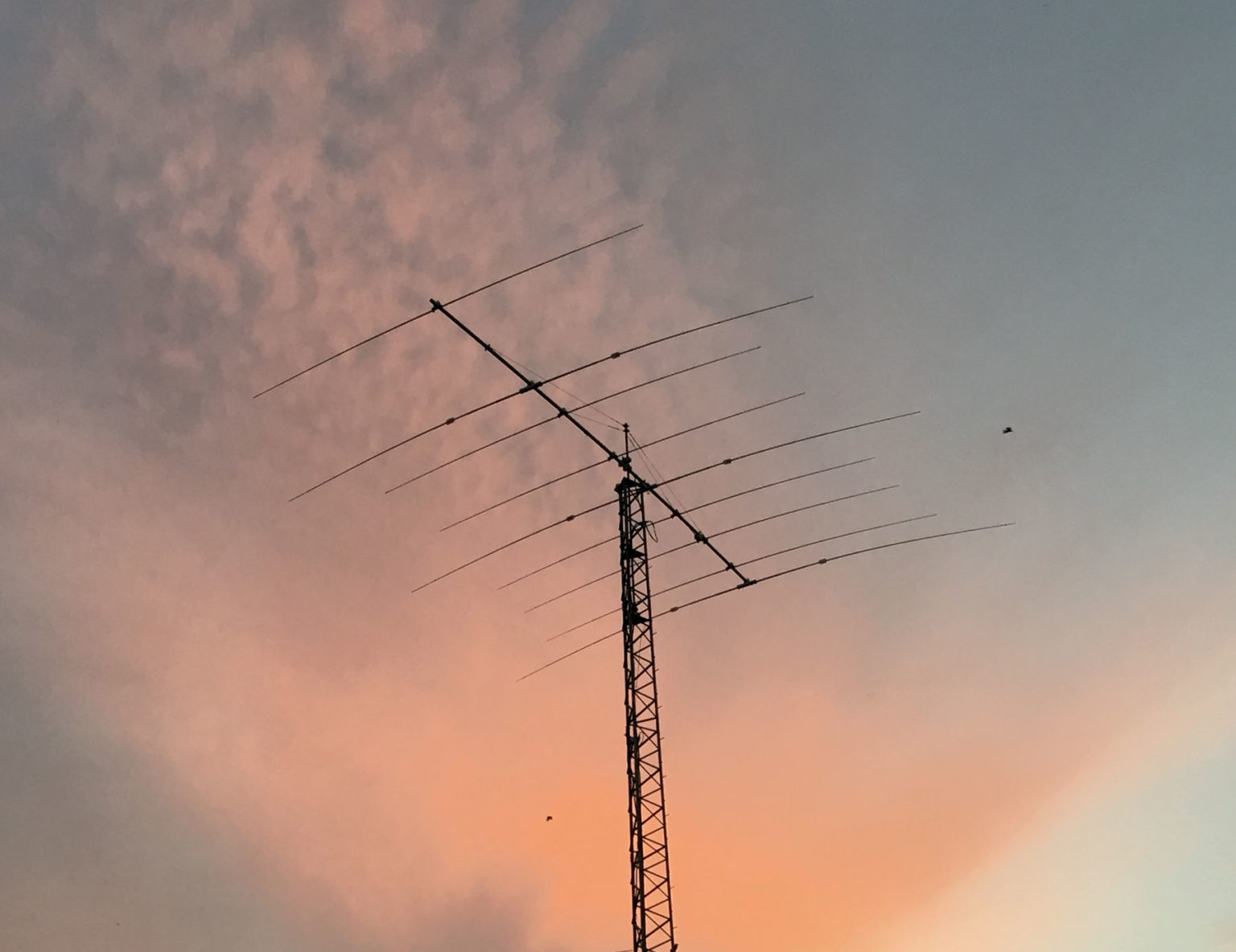 Antenne radioamateur pour les communications HF