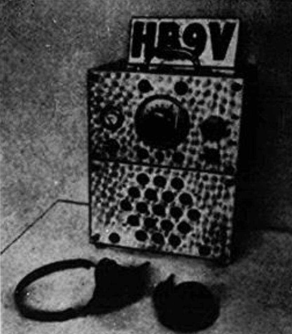 Le transceiver Lilliput de Jacques Brocher HB9V (1936)