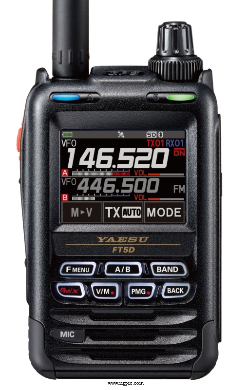 Yaesu FT-5DR portatif C4FM avancé VHF UHF radioamateur