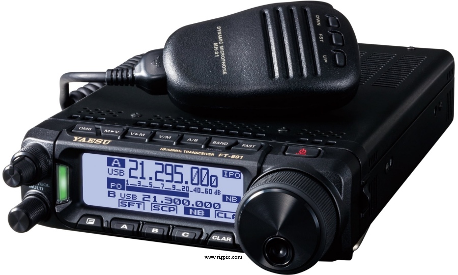 Yaesu FT-891 transceiver HF 100W compact radioamateur