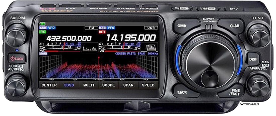 Yaesu FTX-1 FIELD transceiver portable HF VHF UHF radioamateur