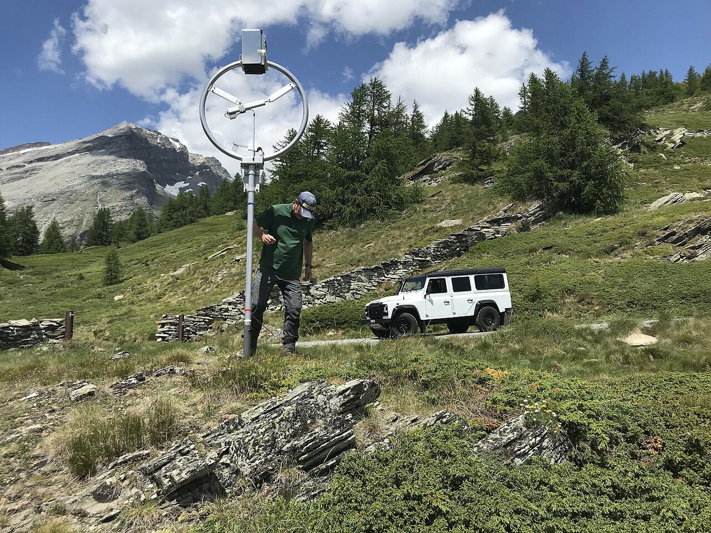 Installation de l'antenne Baby Loop de Ciro Mazzoni en portable