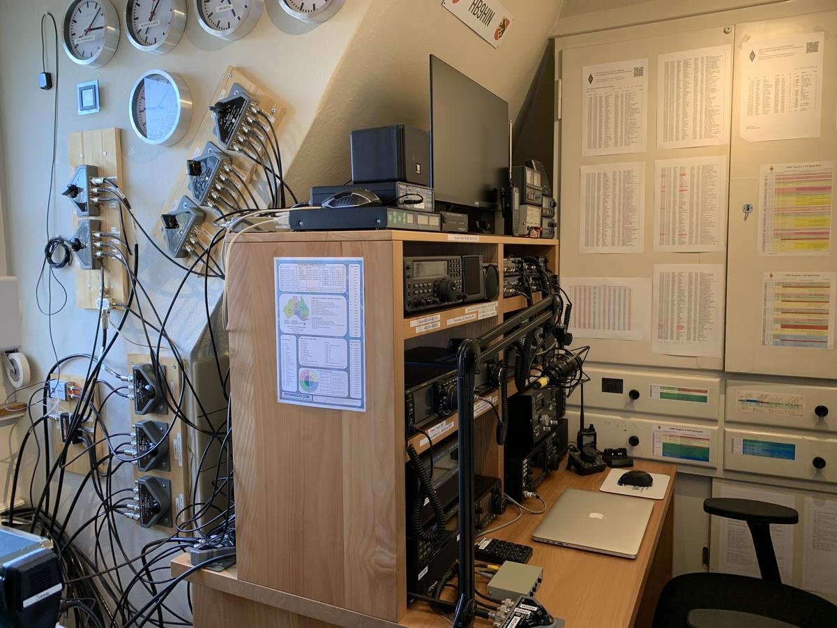 Station radioamateur de HB9HIN